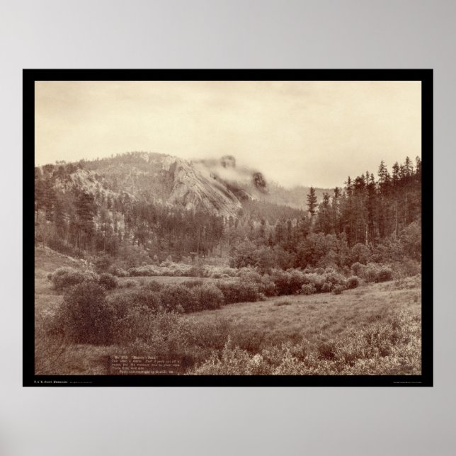 Poster O pico de Harney logo após uma tempestade SD 1890 (Frente)
