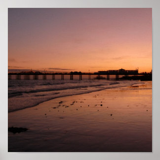 POSTER O PIER BRIGHTON NO SOL