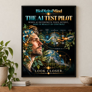 Poster O Piloto de Teste de IA - Quando a IA Interpreta S
