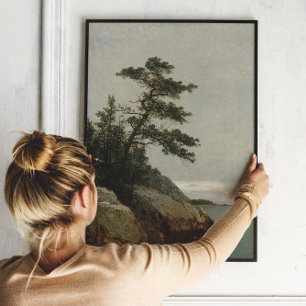 Pôster O Pinho Velho, Darien, Connecticut   Kensett