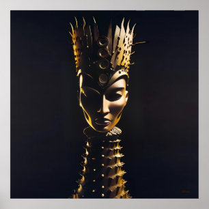 Poster O pino absoluto da rainha em movimento lento