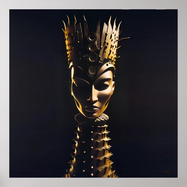 Poster O pino absoluto da rainha em movimento lento (Frente)