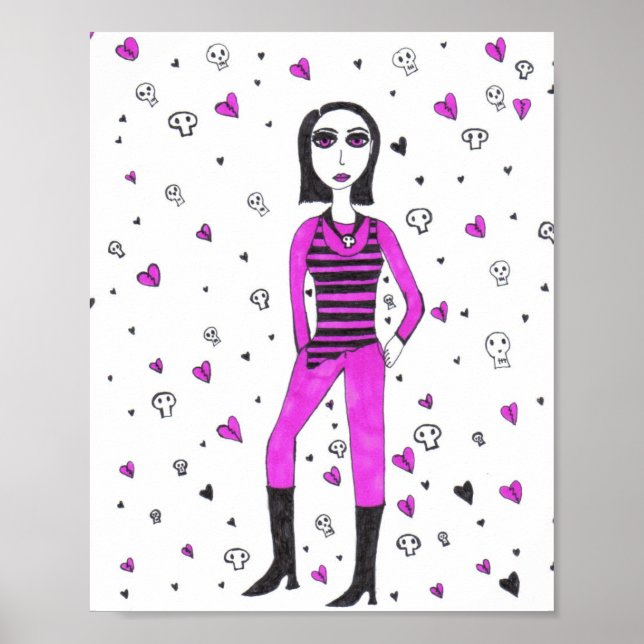 Pôster O Pintinho Punk (Frente)