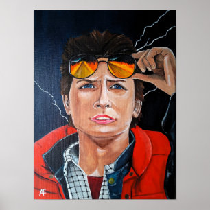 Poster O Pintor Viajante no Tempo por Alfred Fox