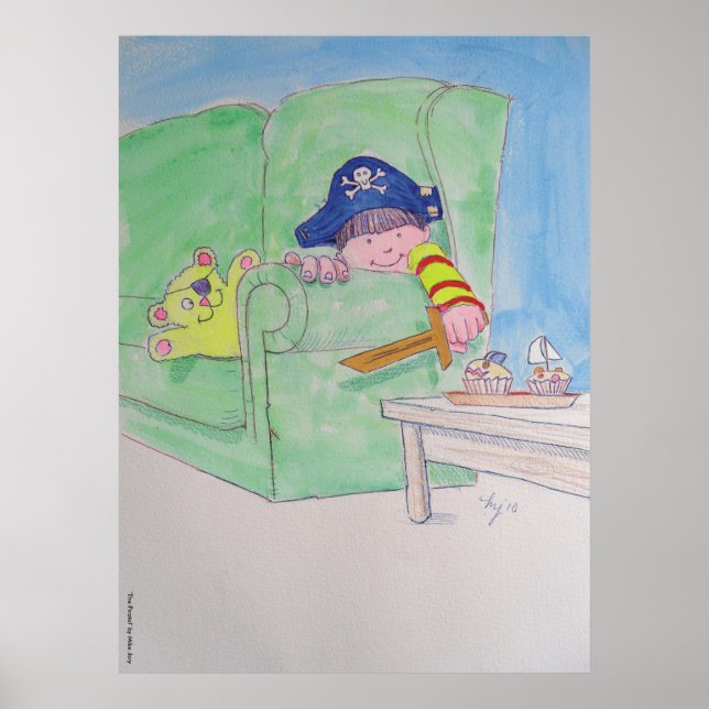 Pôster O pirata! (Frente)