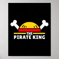 O Pirata Rei Engraçado Animador Japonês Me Promove