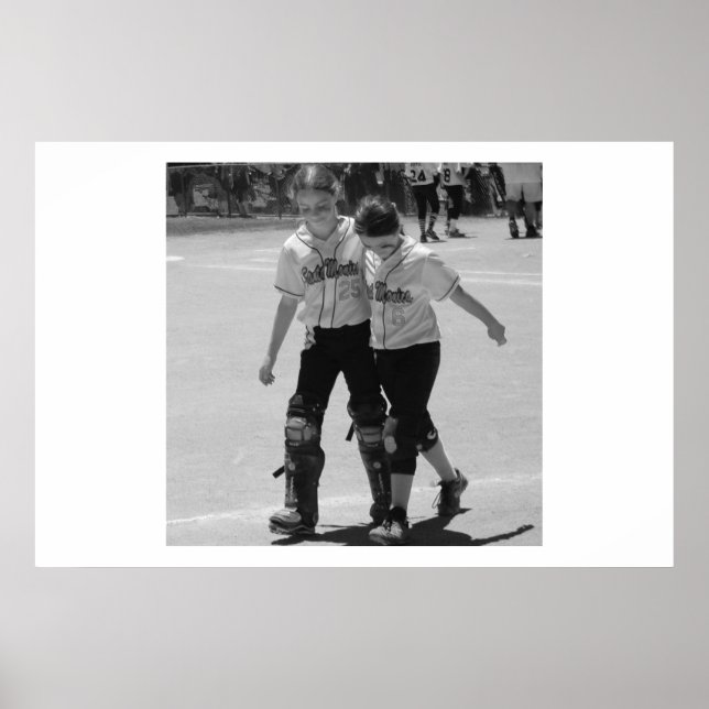 Poster O Pitcher e seu apanhador (Frente)