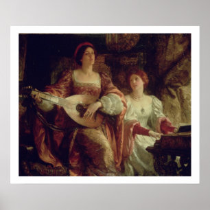 Poster O poço (óleo na canvas)