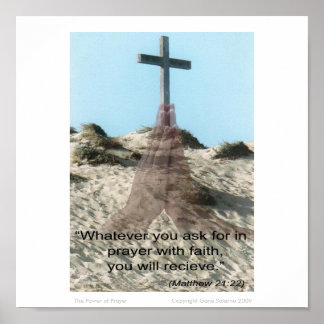 Poster O poder da oração