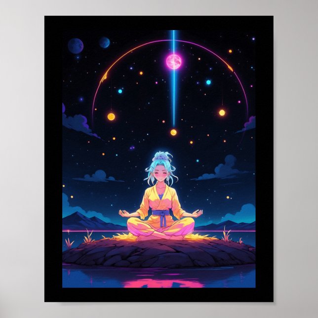 Poster O Poder Do Céu Noturno (Frente)