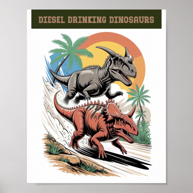 Poster O Poder Do Gasóleo (Frente)