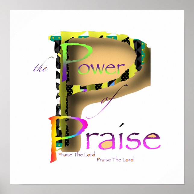 Poster O Poder Do Louvor (Frente)