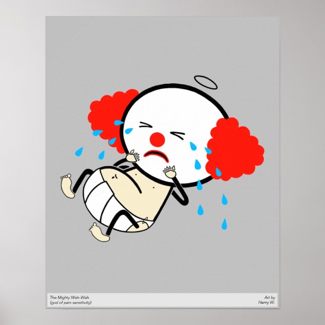 Poster O poderoso Wah-Wah (sensibilidade ao deus da dor) (Frente)