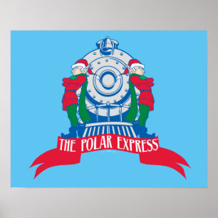 Poster O Polar Express Elfos De Comboio