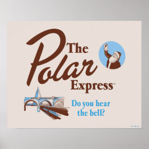 Poster O Polar Express   Retrato "Você Ouve A Bela"