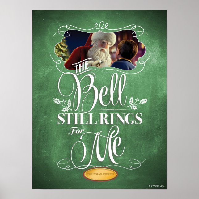 Poster O Polar Express | "The Bell Still Rings For Me" (Frente)