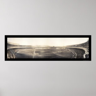 Pôster O polo do basebol aterra a foto 1910