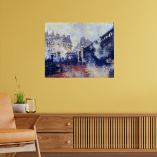 Poster O Pont de l'Europe, Gare Saint-Lazare,