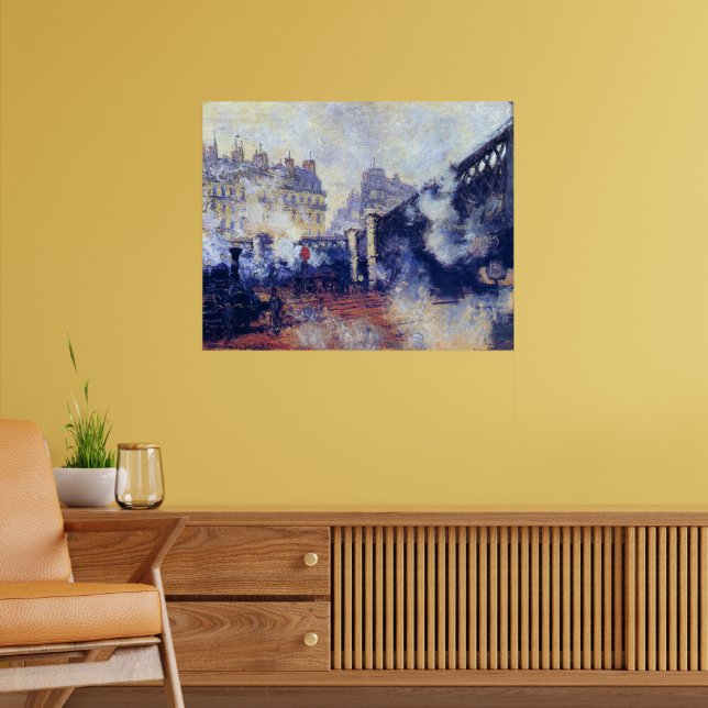Poster O Pont de l'Europe, Gare Saint-Lazare, (Sala de Estar 2)