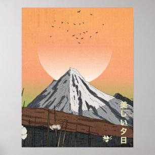 Poster O Pôr do Sol Bonito