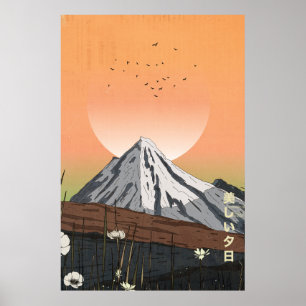 Poster O Pôr do Sol Bonito