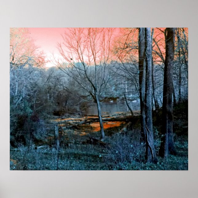 Poster O pôr do sol se aproxima (Frente)