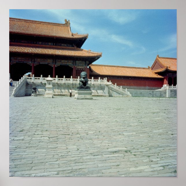 Pôster O Portão da Dinastia Ming Suprema Harmonia, 1420 (Frente)