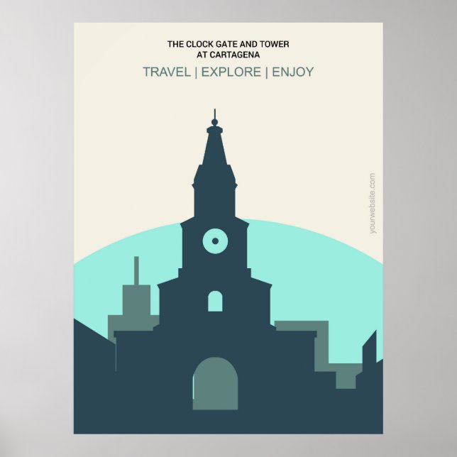 Poster O portão do relógio (Frente)