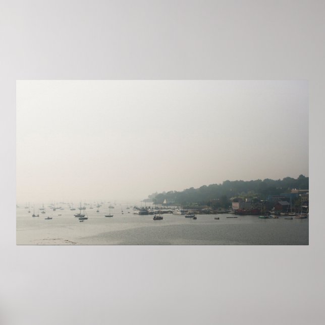 Pôster O porto de Belfast, Maine (Frente)