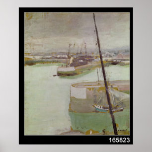 Poster O porto de Honfleur, 1919
