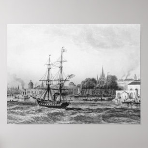 Pôster O porto de Nova Orleães