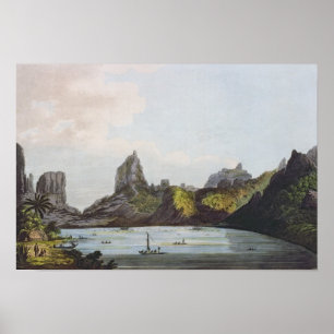 Pôster O porto de Taloo na ilha de Eimeo