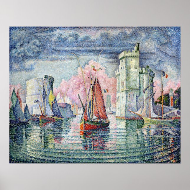 Pôster O Porto em La Rochelle, 1921 (Frente)