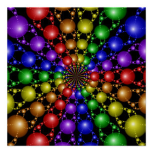 Pôster O Poster Perfeito Arco-Íris de Newton