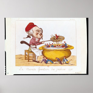 Pôster O pote Purifying do Jacobins, 1793