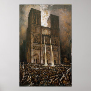Pôster O povo que Besieging Notre-Dame