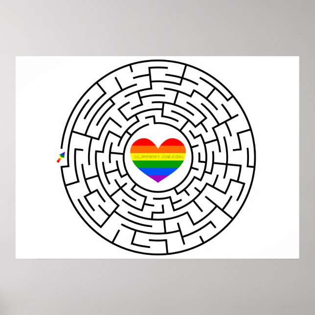 Poster O prêmio de SlipperyJoe, labyri quebra-cabeça laby (Frente)
