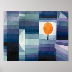 Poster O prendedor do outono   Paul Klee