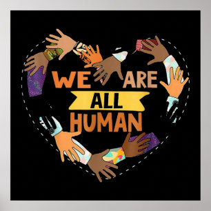 Poster O Preto É Uma Linda História Negra Mês