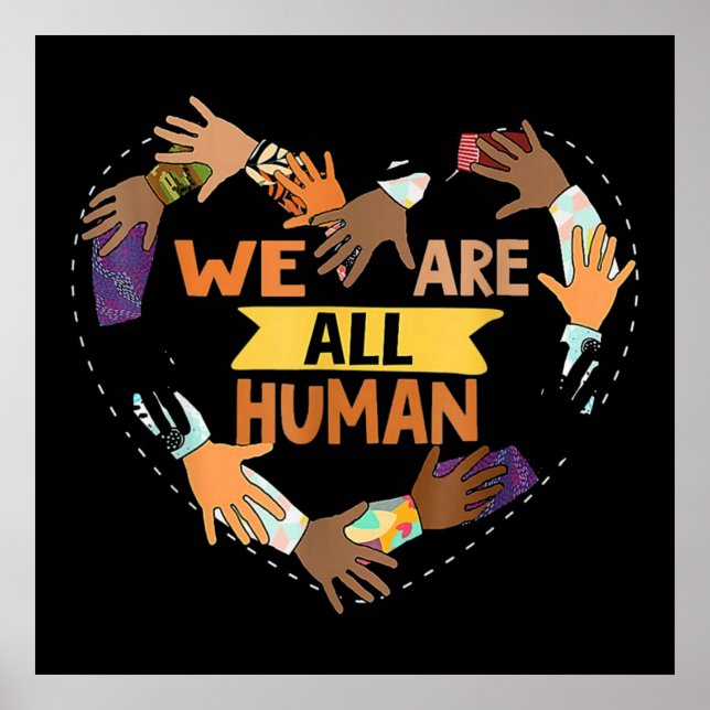 Poster O Preto É Uma Linda História Negra Mês (Frente)