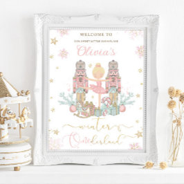 Poster O primeiro aniversario Nutcracker Winter Onederlan