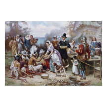 O Primeiro Dia de Ação de Graças por Jean Ferris c