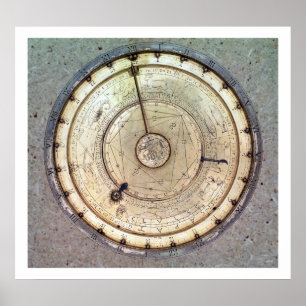 Pôster O primeiro relógio acionado por primavera com fuse