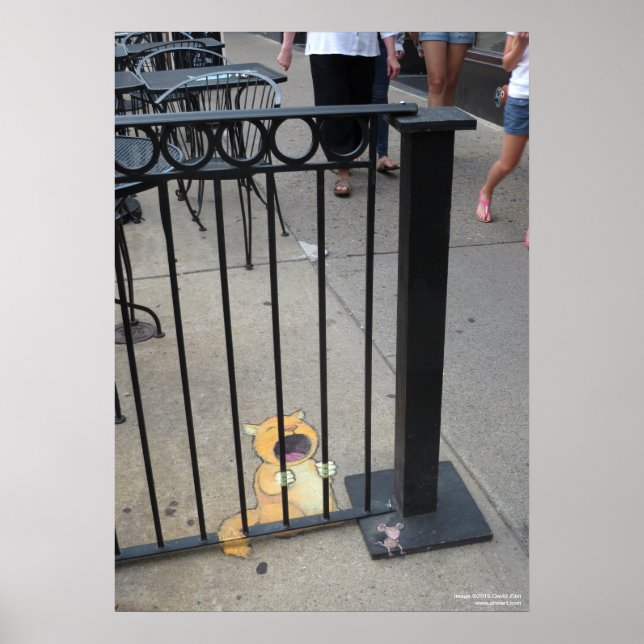 Poster O Prisonho Gato (Frente)