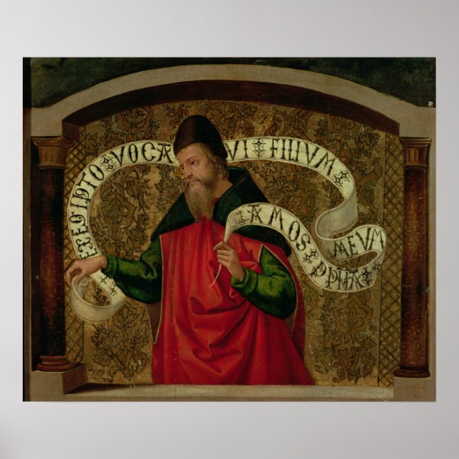 Poster O Profeta Amos, 1535 (Frente)