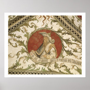 Poster O profeta Micah, do d'Annunciazione do Loggia