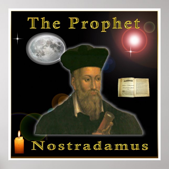 Pôster O profeta Nostradamus (Frente)