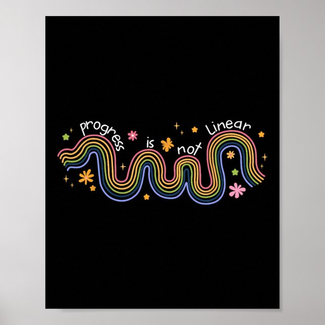 Poster O Progresso Não é Linear Educação Especial (Frente)