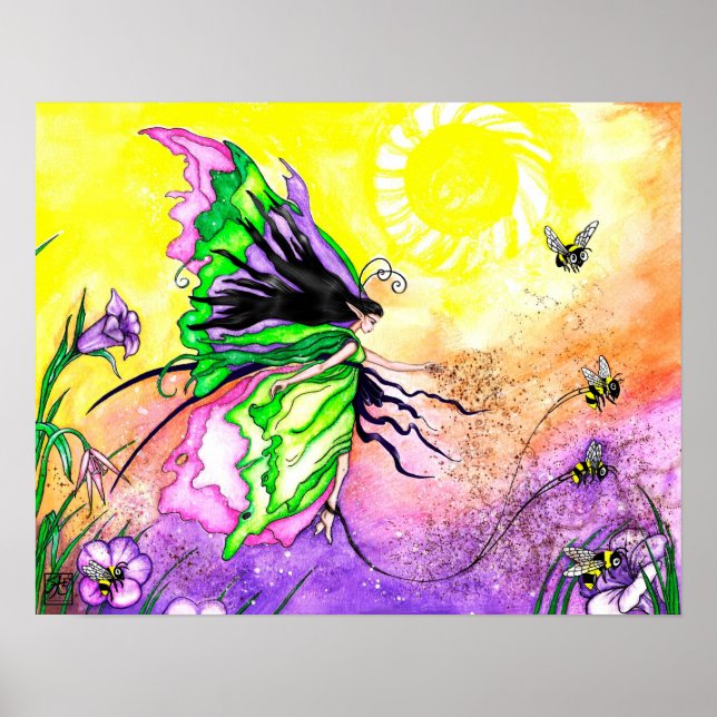 Poster O Prominado da Polinização (Frente)