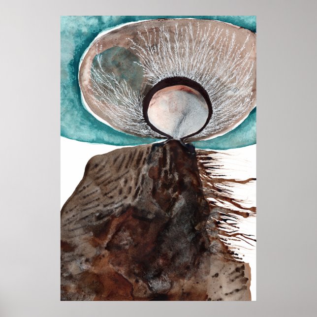 Poster O Protetor - Guia de Espírito de Abstrato de Mídia (Frente)